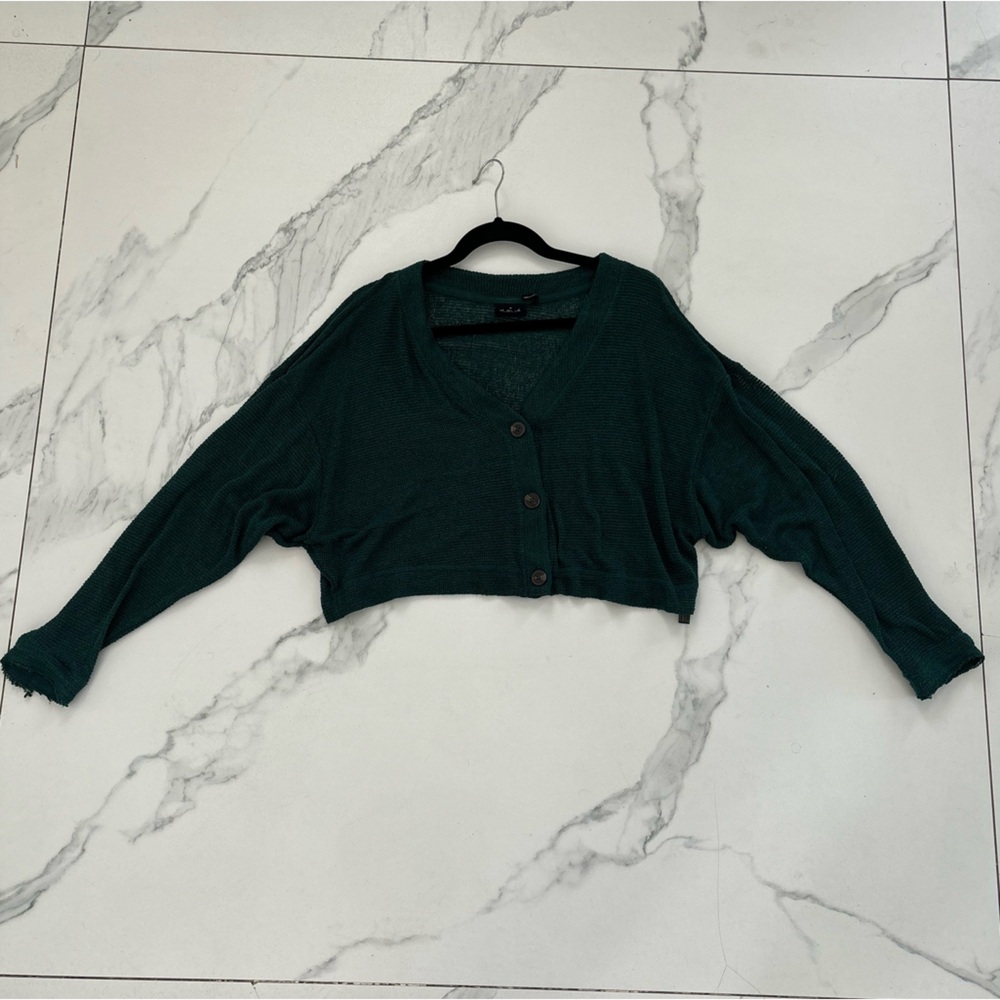 Forest Green Cardigan